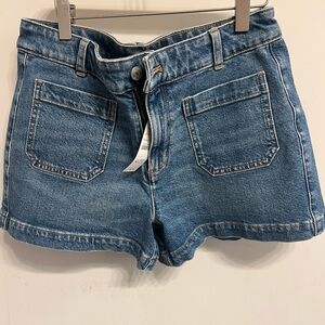 BNWT J. Crew denim shorts.